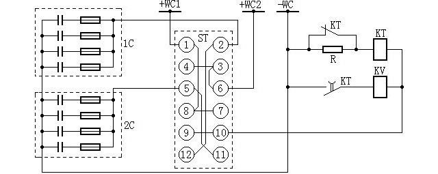 儲能電容器組接線圖 儲能電容器組接線圖