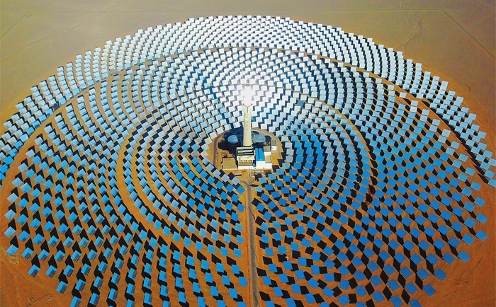 亞洲首座熔鹽塔式光熱發電站 亞洲首座熔鹽塔式光熱發電站