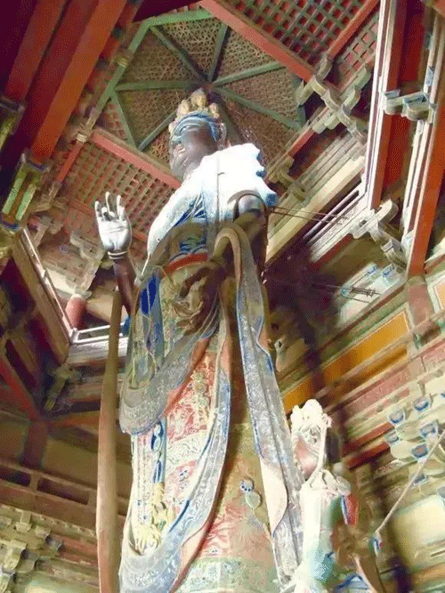 獨樂寺觀音閣佛像 獨樂寺觀音閣佛像