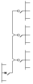 鏈式接線(適用于多層建筑照明配電箱) 鏈式接線(適用于多層建筑照明配電箱)