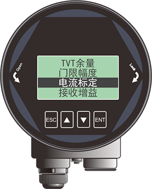 昌暉80G雷達物位計電流標定界面 昌暉80G雷達物位計電流標定界面